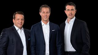 Die Berylls-Geschäftsführer Andreas Radics, Jan Burgard und Jan Dannenberg (v. li. n. re.) sprachen über die aufstrebenden Player aus dem Silicon Valley. (Foto: Berylls)