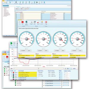 Yaskawa hat für seinen Frequemzumrichter GA700 die App „Drive Wizard Mobile“ entwickelt, mit der sich der Umrichter steuern und die Daten in der Cloud abspeichern lassen.