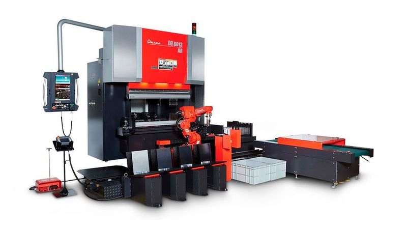 L'EG-6013 AR d'Amada allie haute vitesse et grande précision. (Amada)