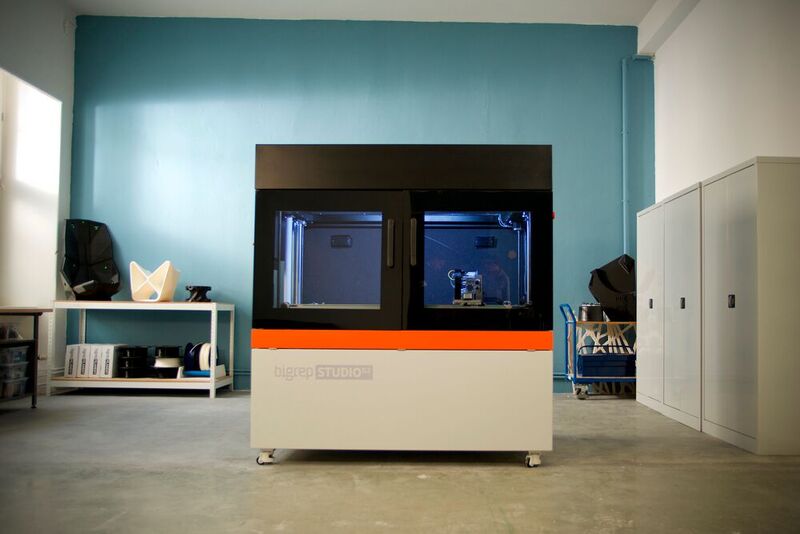 Bigrep’s portfolio includes the Studio 3D printer with a print volume of 1000 x 500 x 500 mm.