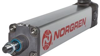 Die IVAC-Zylinder sind eine integrierte Einheit, die Ventil, Geschwindigkeitsregulierung, Dämpfung und Sensoren in einem einzigen Antriebspaket kombinieren. (Bild: Norgren)