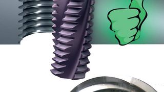 Gewindefräsen mit Entgratfase (Archiv: Vogel Business Media)