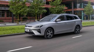 Anfang 2022 startet der MG 5 Electric. (MG)
