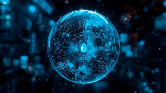 Die anhaltend hohen Wachstumsraten im Cybersecurity-Markt eröffnen laut Infinigate auch im neuen Jahr Chancen für innovative Geschäftsmodelle: Künstliche Intelligenz, digitale Souveränität und operative Technologie (OT) sind dabei zentrale Themen.(Bild:  Canva / KI-generiert)