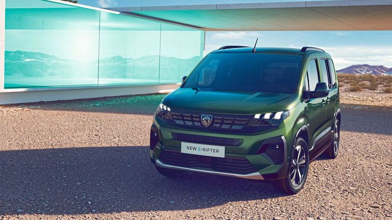 Der elektrische Peugeot Rifter wurde im Herbst geliftet. (Bild: Peugeot)