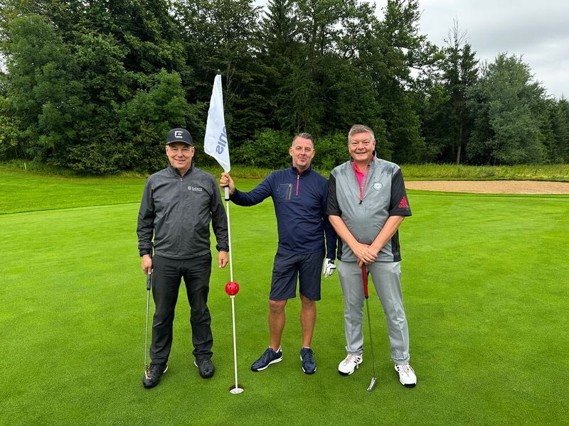 (v. l.) Andreas Livert (Extreme Networks), Michael Görner (TD Synnex) und Michael Zajusch (Barracuda). (Bild: Vogel IT-Medien GmbH)