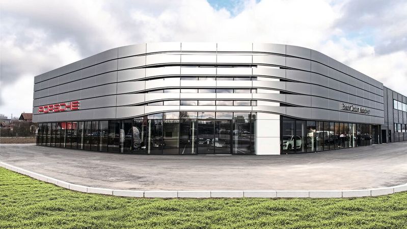 AVP Autoland investiert kräftig in die Marke Porsche.(Bild:  AVP)