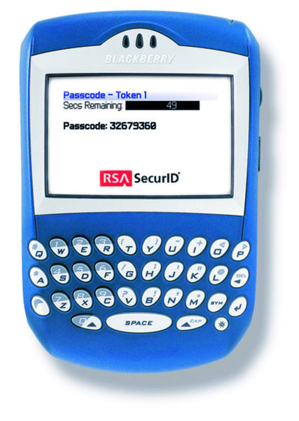 Die SecurID-Software von RSA gibt es sogar für Handheld-Geräte wie den Blackberry. (Archiv: Vogel Business Media)