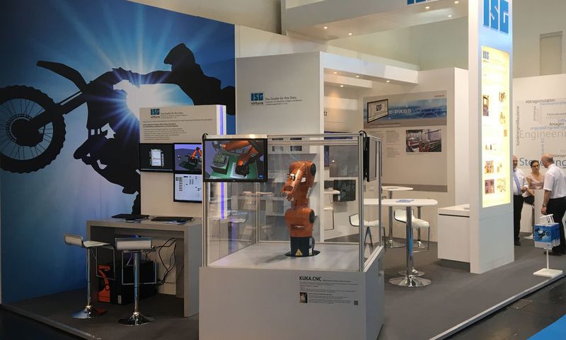 Die Simulationslösung ISG-Virtuos wird bereits im Bereich der virtuellen Inbetriebnahme und zur Serviceunterstützung eingesetzt. (ISG)