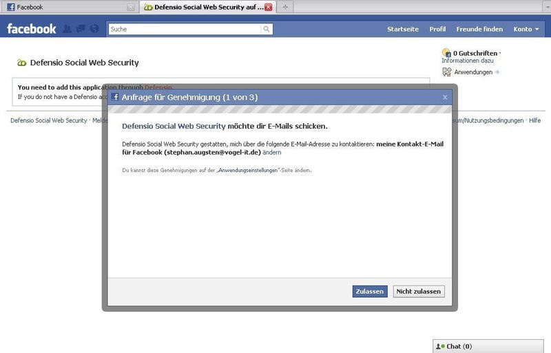 Um Benachrichtigungen über Spam-Inhalte zu erhalten, die in die Quarantäne verschoben oder gleich gelöscht wurden, muss man der Anwendung den E-Mail-Versand ermöglichen. (Archiv: Vogel Business Media)