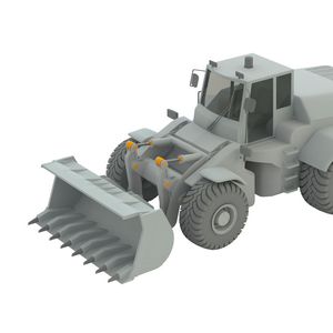 Anwendungsbeispiel: Tribo-Polymergleitlager in einer Baumaschine. Ihr Vorteil: Sie sind schmutzresistent, unter anderem weil keine externe Schmierung notwendig ist. (Bild:  Igus)