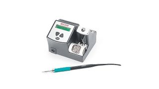 Die reduzierte Temperatur im Standby-Betrieb der Lötstation verlängert die Standzeit der Lötspitzen.  Bild: AAT (Archiv: Vogel Business Media)