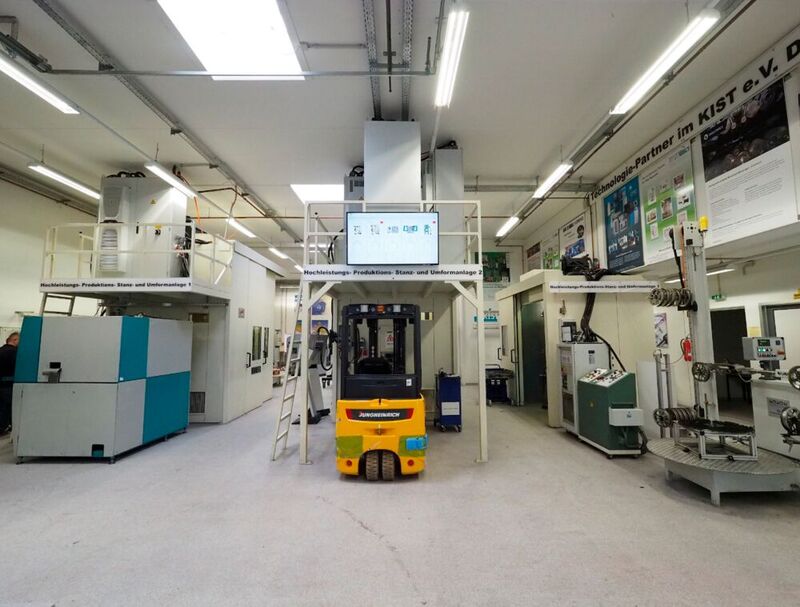  Das Kompetenz- und Innovationszentrum für die Stanztechnologie Dortmund e.V. (Kist) verfügt über einen eigenen Maschinenpark für Trainings und Weiterbildungen.