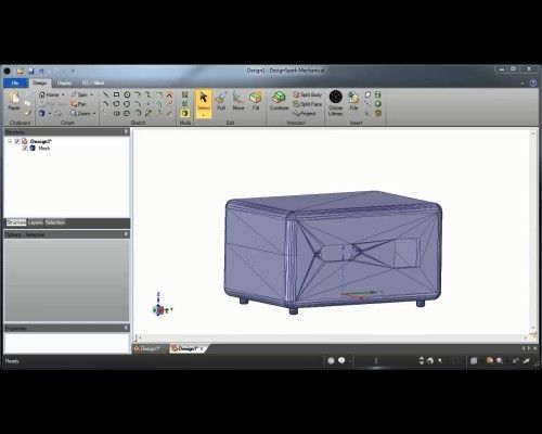 Designspark Mechanical Version 2.0: Die kostenfreie 3D-Modellierungs-Software in Aktion (Bild: RS Components)