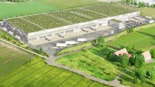 Das neue Logistikzentrum soll 37.000 m² umfassen. (Bild: Lidl)