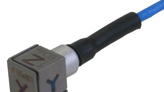 Der triaxiale Beschleunigungssensor Modell HTJ356B01 von PCB Piezotronics kann bei Temperaturen von bis zu 180 °C eingesetzt werden. (PCB Synotech GmbH)
