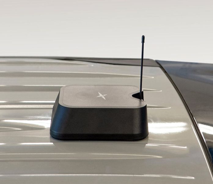 Taoglas hat mit der in Nürnberg zu sehenden Patriot eine kompakte, multifunktionale Dachantenne entwickelt, die für vernetzte Fahrzeugflotten in Notdiensten, Versorgungsunternehmen und im kommerziellen Bereich entwickelt wurde. (Bild: Taoglas)