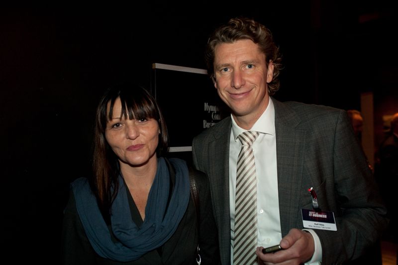Claudia Preiss (Tech Data) und Ralf Riba (Riba Talk) (Archiv: Vogel Business Media)