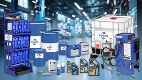 Die „FUCHS-Werkstattlösungen“ stehen für noch konsequenteres Alles-aus-einer-Hand rund um Schmierstoffe für den Kfz-Service und darüber hinaus. (Bild: FUCHS LUBRICANTS GERMANY GmbH)