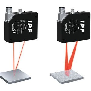 Ganz gleich ob glatte oder raue sowie inhomogene Oberflächen, die PT64 mit punktförmigem oder linienförmigem Laserstrahl sind flexibel für sehr unterschiedliche reflektierende Objekte und Materialien einsetzbar.