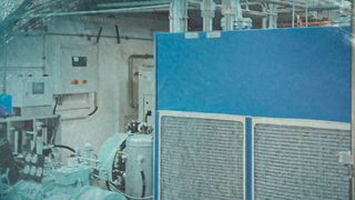 Für die Universität Gießen entwickelte Vorbuchner eine Anlage zur Verflüssigung von Helium, bei der ein abgewandelter Boge Schraubenkompressor SLF 101-3 eingesetzt wird. (©katarinagondova, ©concept w - stock.adobe.com; Boge; [M]-Grimm)