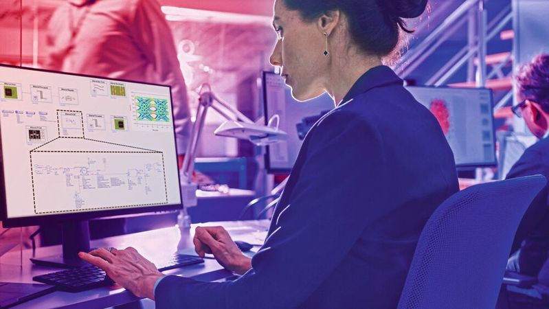 Keysight erweitert sein Photonik-Design-Ökosystem um das GlobalFoundries PDK. Damit ist es mögliich, photonisch integrierte Schaltungen und die Überprüfung der Leistung optischer Verbindungen in einer einzigen Umgebung zu simulieren.(Bild:  Keysight)