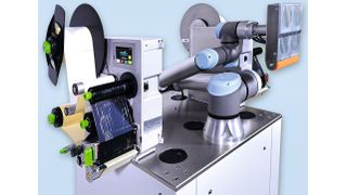 Etikettendrucker der Serie Hermes Q: Die weiterentwickelten Applikatoren HQ bieten zusätzliche Funktionen bei voller Kompatibilität (Bild: CAB)