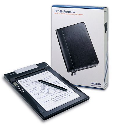 1x Blu Innovation digitaler Notizblock DigiMemo A502 mit Lederportfolio PF100, UVP: 129 Euro (Archiv: Vogel Business Media)