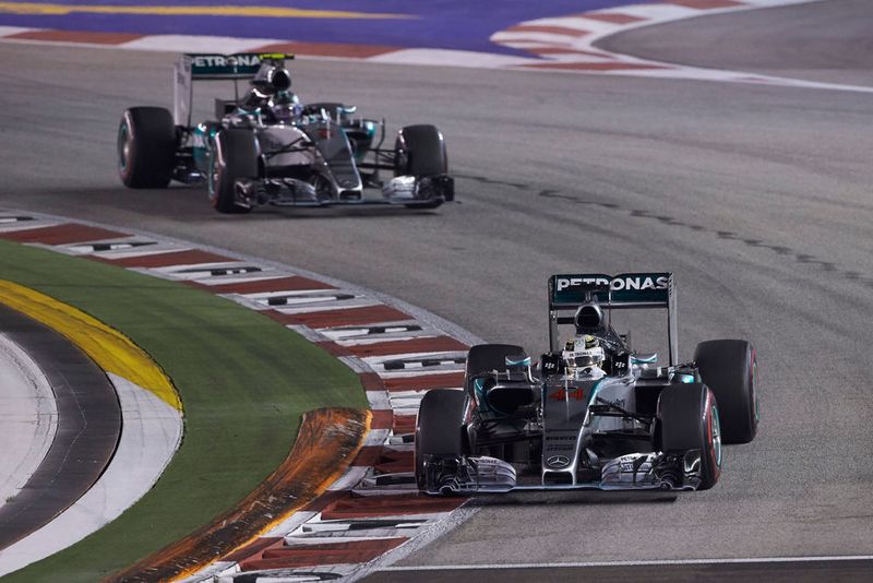 Rückblick auf eine erfolgreiche Formel-1-Saison für Mercedes AMG Petronas und EBM-Papst. (Bild: Daimler)