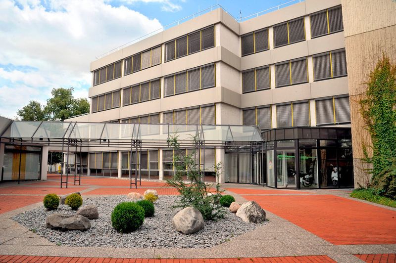 Gebäude der Stadtwerke Frankenthal (Bild: Paessler AG)