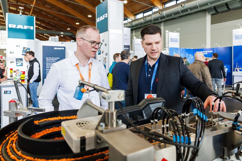 Die all about automation in Friedrichshafen wächst: Sowohl bei der Besucherzahl als auch bei der Anzahl der Aussteller hat die Automationsplattform am Bodensee um mehr als 20 Prozent zugelegt. (Bild: Easyfairs)