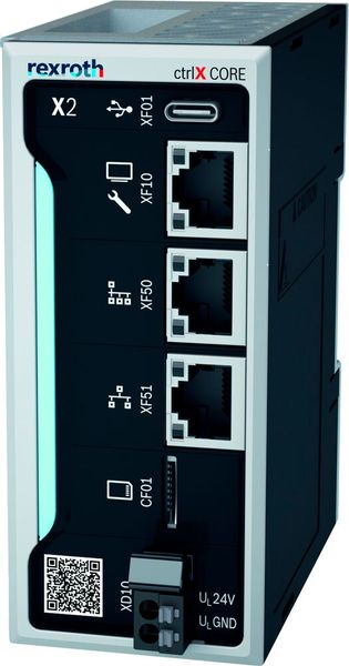 Die Steuerungsplattform Ctrl X Core hebt mit der Linux-basierten Multi-Core-Technologie die Grenzen zwischen den Plattformen IPC, Embedded System und antriebsbasierter Technik auf. (Bild: Bosch Rexroth)
