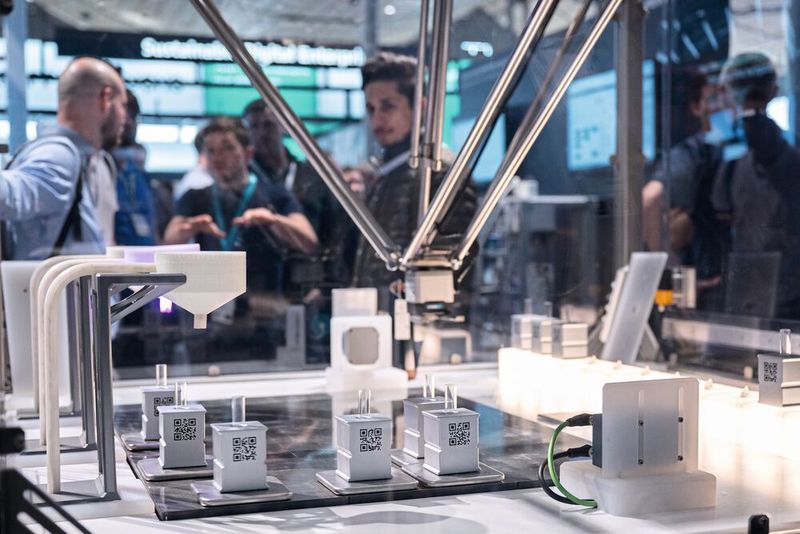 Hannover Messe als Innovationsmotor: Künstliche intelligenz, Automatisierung, Digitalisierung und Elektrifizierung sind die Treiber. (Bild: Deutsche Messe)