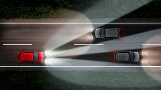 LED-Matrixscheinwerfer wie setzen sich aus einer größeren Zahl von Lichtpunkten zusammen. (Bild: Opel)