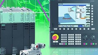 Siemens entwickelt Systeme zum Energiemanagement bei Werkzeugmaschinen, von der intelligenten Einspeisung über den Motor mit besserem Wirkungsgrad bis hin zur energieeffizienten Maschinenoptimierung. Bild: Siemens (Archiv: Vogel Business Media)