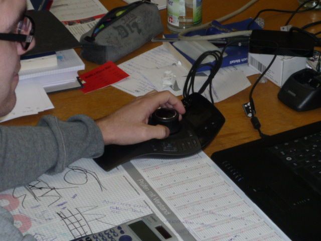 3Dconnexion unterstüzt das Teams mit 3D-Mäusen.  (Bild: Höltkemeier)