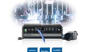 Das Fieldbox-CAM-System bietet einen Baukasten für die Bildverarbeitung mit gleichzeitiger Feldbusanbindung. Ein wesentlicher Vorteil des Systems ist die flexible Integration in die vorhandene Steuerungstechnik.  (Spectra)