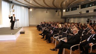 Die 24. Vision-Days finden am 26./27. Februar 2014 unter dem Motto „Vernetzt – Transparent – Profitabel“ im Haus der Bayerischen Wirtschaft in München statt. (Bild: Wassermann AG)