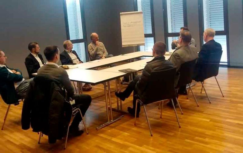 #storagetc - Benedikt Braun @Cisco diskutiert in seinem Roundtable das Thema Hyperkonvergenz - wo geht die Reise hin? (Bild: Vogel IT-Akademie)