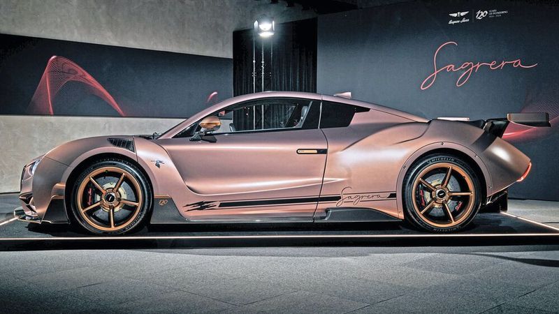 Rund 1,9 Tonnen soll der rund 4,70 Meter lange Elektrosportwagen wiegen. (Bild: Hispano Suiza)