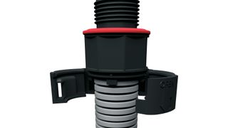 Bracegland ist eine neuartige Kunststoff-Schlauchverschraubung mit Klappverschluss von Wiska. (Wiska)