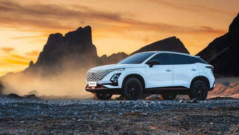 Der Omoda 5 tritt unter anderem gegen den Hyundai Kona an.(Bild:  Chery International)