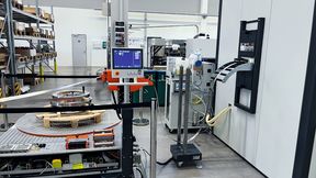 Mit dem mobilen Bandschweißgerät von Leicht Stanzautomation können Anwender die Stillstandszeiten erheblich minimieren. (Bild: Leicht)