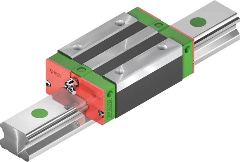 Die Profilschienenführungen der Baureihe EG eignen sich besonders für Anwendungen mit begrenztem Einbauraum. (Bild: Hiwin)