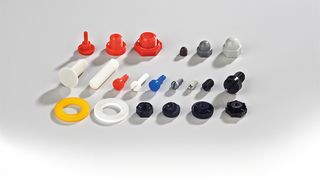 Kleiner Ausschnitt aus dem Werit-Kunststoffschrauben- und -muttern-Angebot. Leicht und chemikalienbeständig sowie elektrisch isolierend, bieten sie besondere Einsatzvorteile. (Bild: Werit)