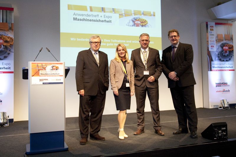 Damit verabschieden sich das Redaktions- und Publisherteam Reinhard Kluger, Ute Drescher, Bernd Weinig und Stefan Willeke, ... (D. Vogt, Vogel Business Media)