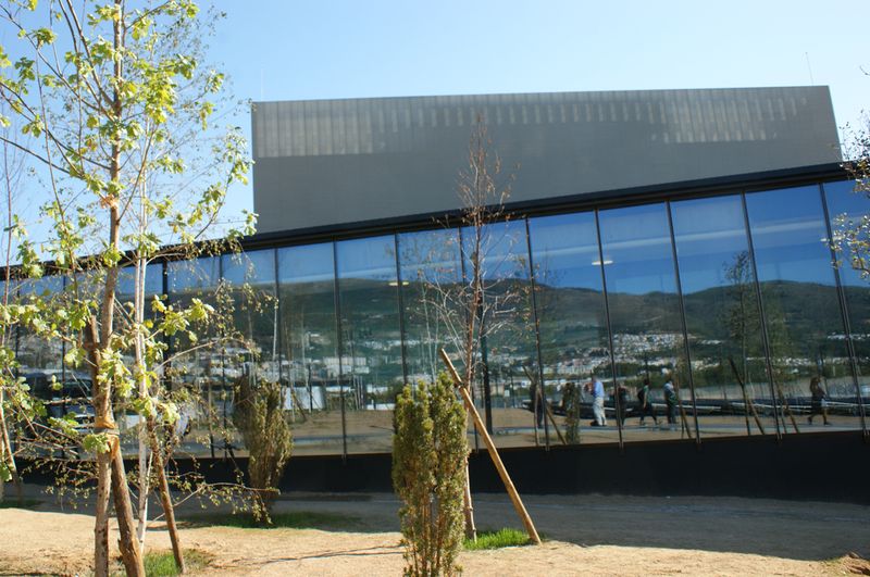 Die Stromversorgung für das Rechenzentrum speist sich zu 100 Prozent aus regenerierbarer Energie. Zum Konzept gehört es auch, dass PT 600 einheimische Bäume pflanzte.  (Ulrike Ostler)