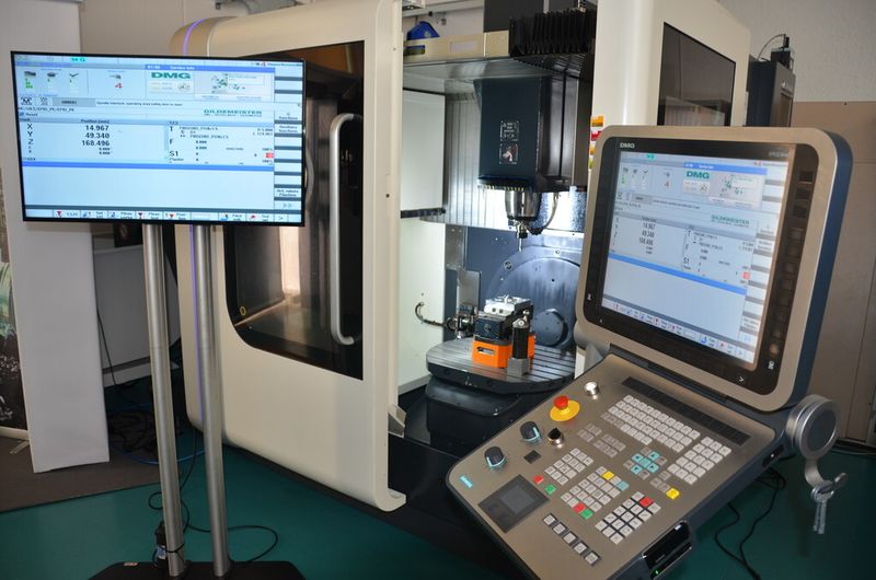 Auch die 5-Achs-Bearbeitung ist im Technolgie-Zentrum vertreten. (Jablonski)