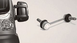 Fahrwerke von Transportern werden oft hoch belastet. Deshalb sollten Werkstätten sie stets kontrollieren und beschädigte Teile sofort austauschen. (Bild: ZF Friedrichshafen AG)