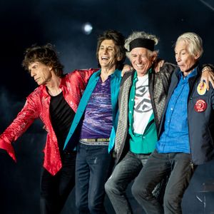 The British rock band "The Rolling Stones" made extensive use of electric musical equipment and is one of the most successful groups in rock history. The photograph shows (from left to right) the band members Mick Jagger, Ron Wood, Keith Richards, and Charlie Watts. (Source:  Rolling Stones bow post-show 22 May 2018 in London (41437870275) /Raph_PH / CC BY-SA 2.0)